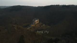 Eltz Castle Germany Aerial footage 850 Years of Fascinating History