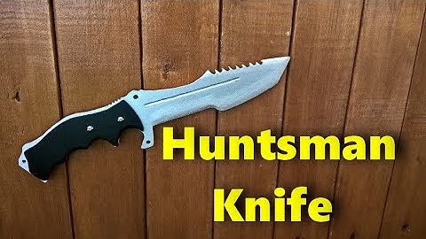 How to make a Huntsman Knife CS GO (model like real easy)