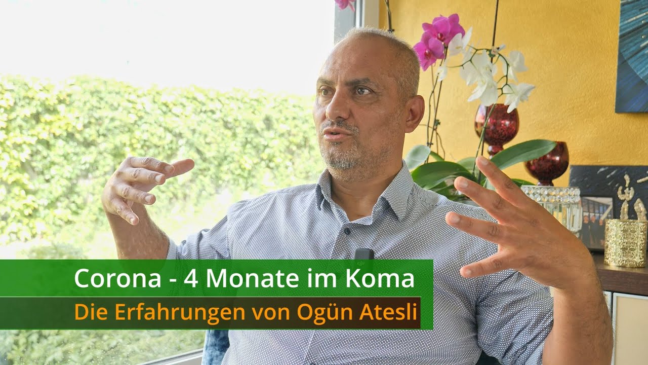 Corona - 4 Monate im Koma - Die Erfahrungen von Herrn Ogün Atesli (Engl. subtitles)