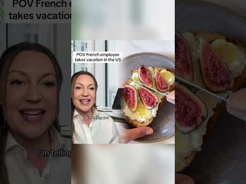 When The French Girl In The Office Takes PTO For The First Time Time In The US Usa American