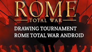 DRAWING TOURNAMENT ROME TOTAL WAR ANDROID (PEASANT UNIT) screenshot 4