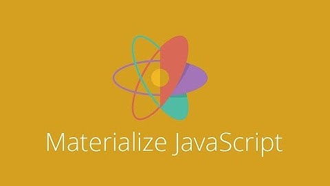 Materialize  toast tooltipped lesson 3
