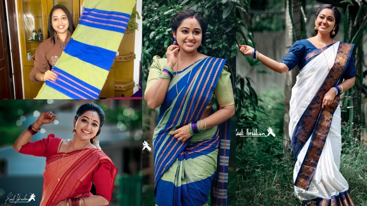 MY SANTHWANAM SAREE COLLECTIONS |PATTU SAREE |SERIAL |ASIANET |MEGHNA VINCENT |MEGHNAZ STUDIOBOX