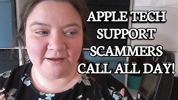 Apple Tech Support Scammers Call All Day Part I