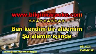 Orhan Gencebay - Ben Kendim Bir Alemim (Karaoke) Orjinal Stüdyo