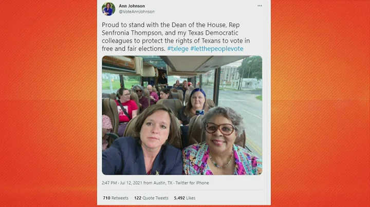 Texas voting bill battle: House Democrats leave state, head to D.C. to plead with federal lawmakers