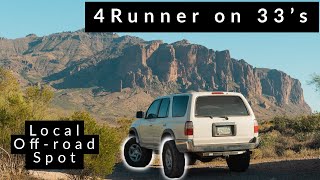 3rd Gen 4runner gets 33's  Hitting a Trail Close to Home  EP. 46  98 Toyota 4Runner