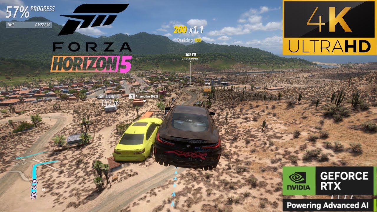 DRIVING BMW M8 IN FORZA HORIZON 5 #1 