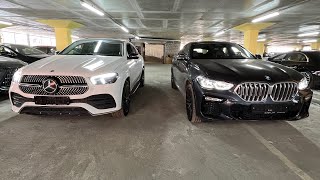 видео: Mercedes-Benz GLE или BMW X6 картинка: Mercedes-Benz GLE или BMW X6