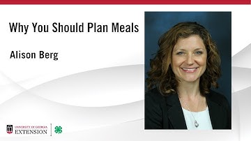 Nutrition and Meal Planning: Why You Should Plan Your Meals