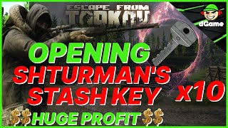Unbelievable Profit From Shturman's Stash Key  10 Times in Escape from Tarkov