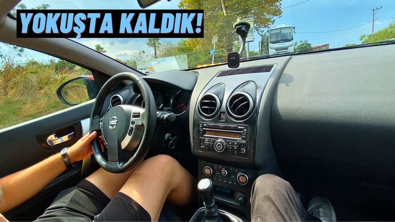 ACEMİ SÜRÜCÜ İLE YOKUŞTA KALDIK ! MANUEL ARABA KULLANMAYI ÖĞRETTİM | VLOG