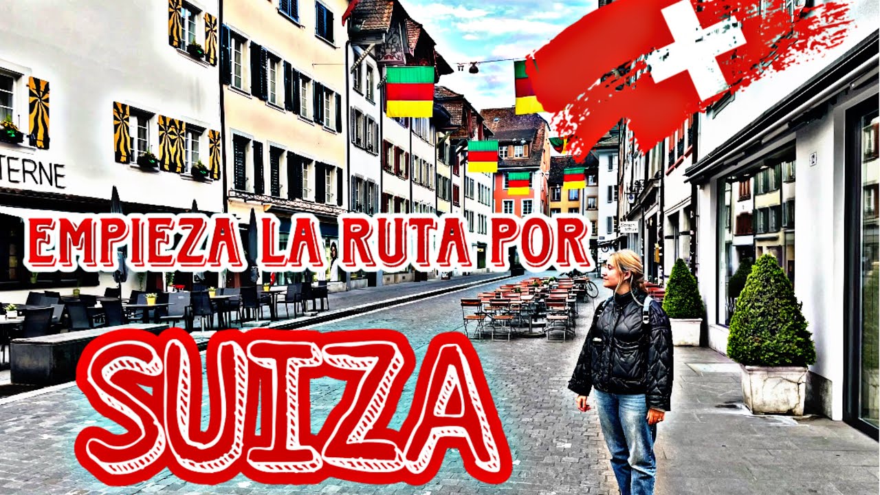 Llegamos a Suiza🇨🇭Todo lo que tienes que saber cuando cruzas la frontera‼️Que ver en Aarau. #vlog1