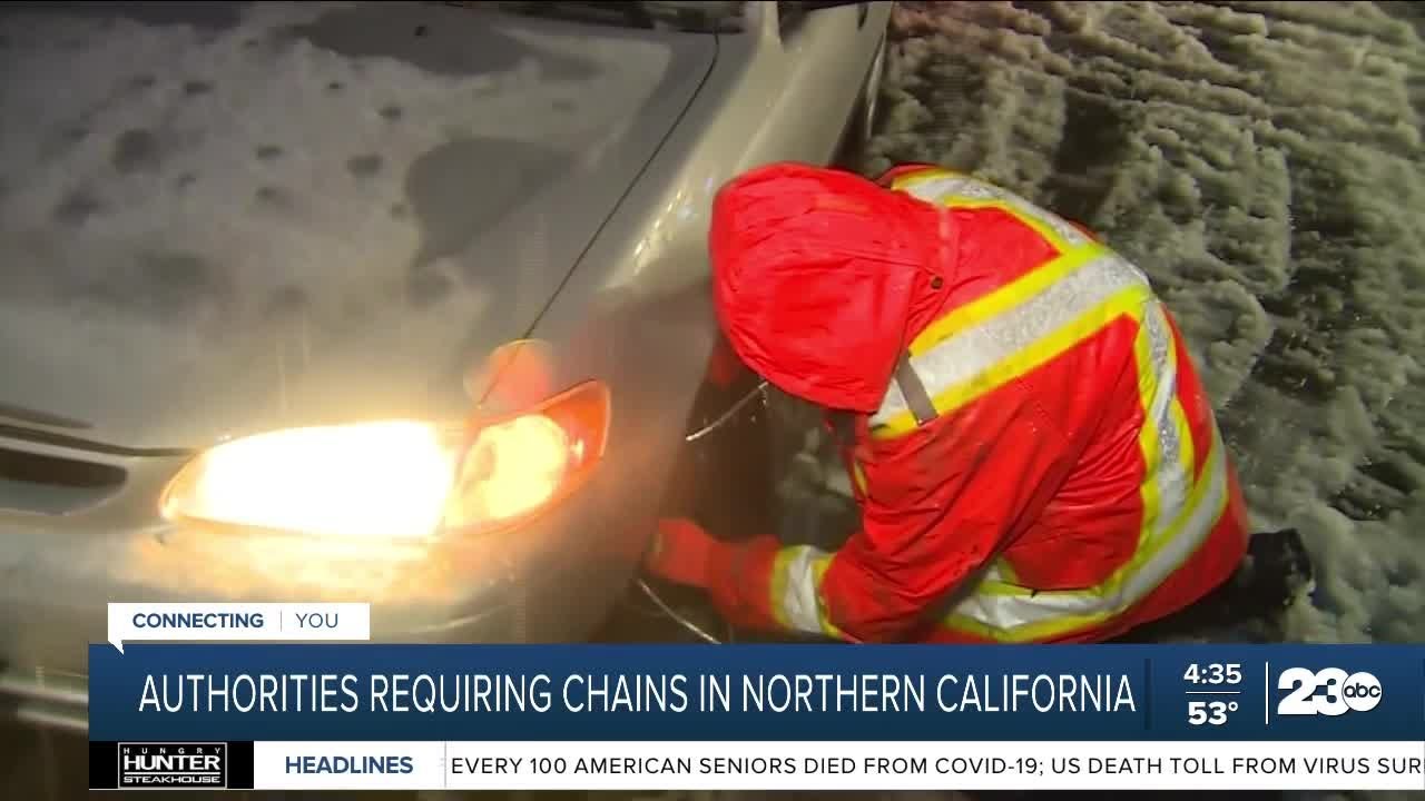 Winter Storm Bringing Heavy Snow Fall To California YouTube