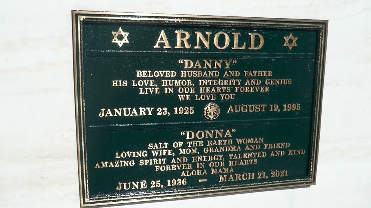 Actor Director Danny Arnold Grave Mount Sinai Memorial Park Los Angeles California USA Nov 10, 2022