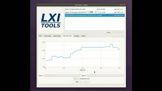 lxi-tools v1.18 - Demo of lxi-gui Data Recorder Feature