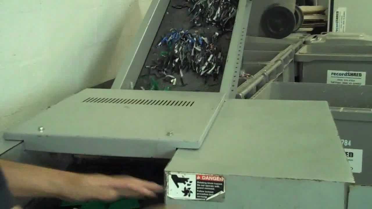 Floppy Disk Shredding by RECORDSHRED YouTube
