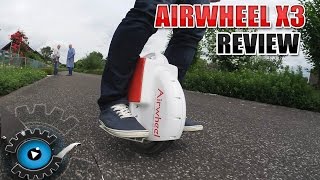 Airwheel X3 Elektro Einrad Review/Test [Deutsch/German]