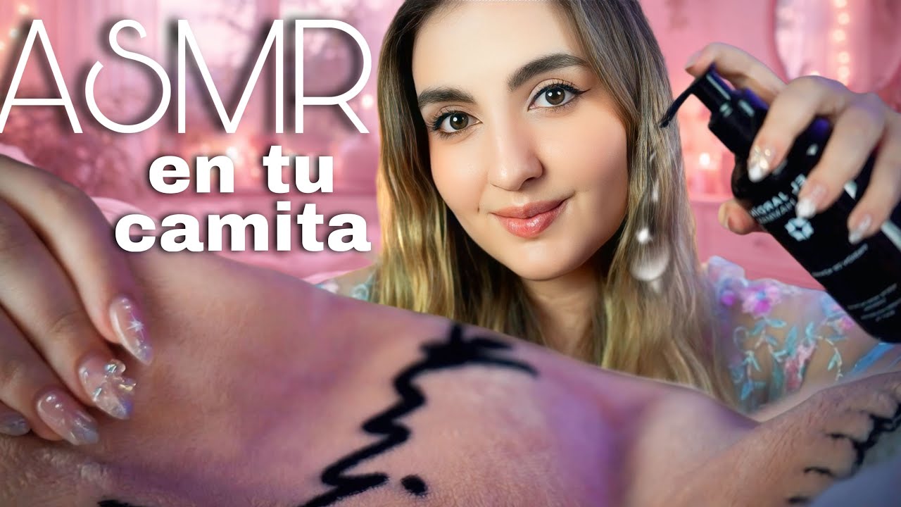 ASMR PARA DORMIR en tu CAMITA 💤 😴 TE CUIDO 