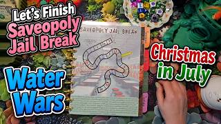 Let's Finish Saveopoly Jail Break | Fall Binder | Water Wars | Christmas in July!