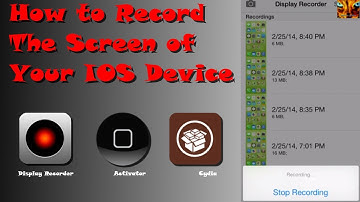 How to Record your iOS Device Screen(Cydia)