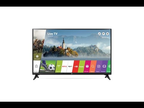 LG 43LJ5500 / 49LJ5500 / 55LJ5500 1080p SmartTV Review (2017 Model)