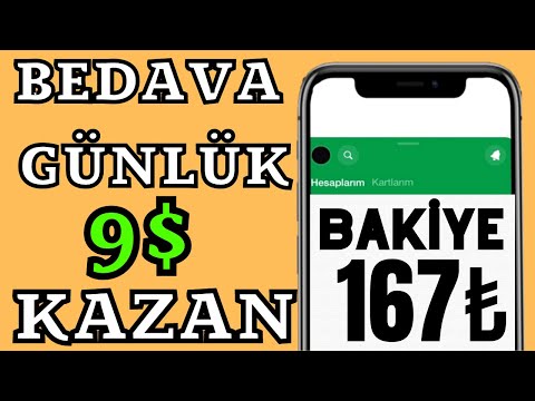 Bedava Günlük 9$ Kazan ! Hemen Dene ! İnternetten Para Kazanma 2022