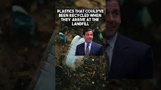 Plastic In The Landfill vs Recycling Plastics ♻️ #plastics #landfills #recycle