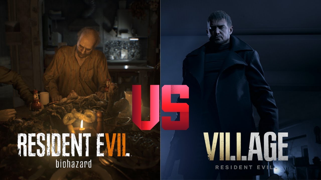 Resident Evil 7 vs Resident Evil Village | Graphics & Atmosphere Comparison