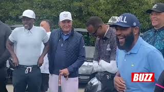 Anthony Anderson talks trash talking and his golf game and leaving 'Law and Order' at the 'GLFCGT'