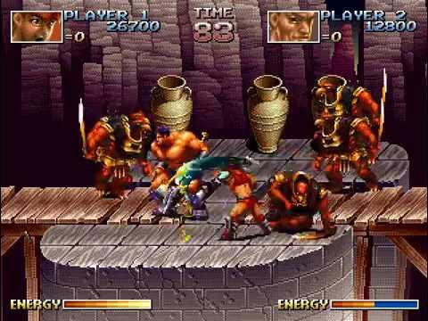 Crossed Swords (Arcade) Game Playthrough Longplay retro Game 