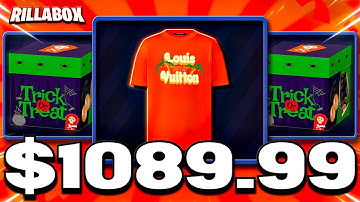 Rillabox HALLOWEEN EVENT is CRAZY!! 🎃 $8 Box Gave Us a $1,000 T-Shirt!! 😱💎
