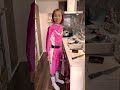 鬼嫁が、面白い格好して夕飯の支度をしていました。 #shorts 鬼嫁とボクの日常