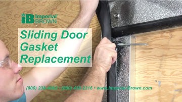 How To Replace A Sliding Door Gasket