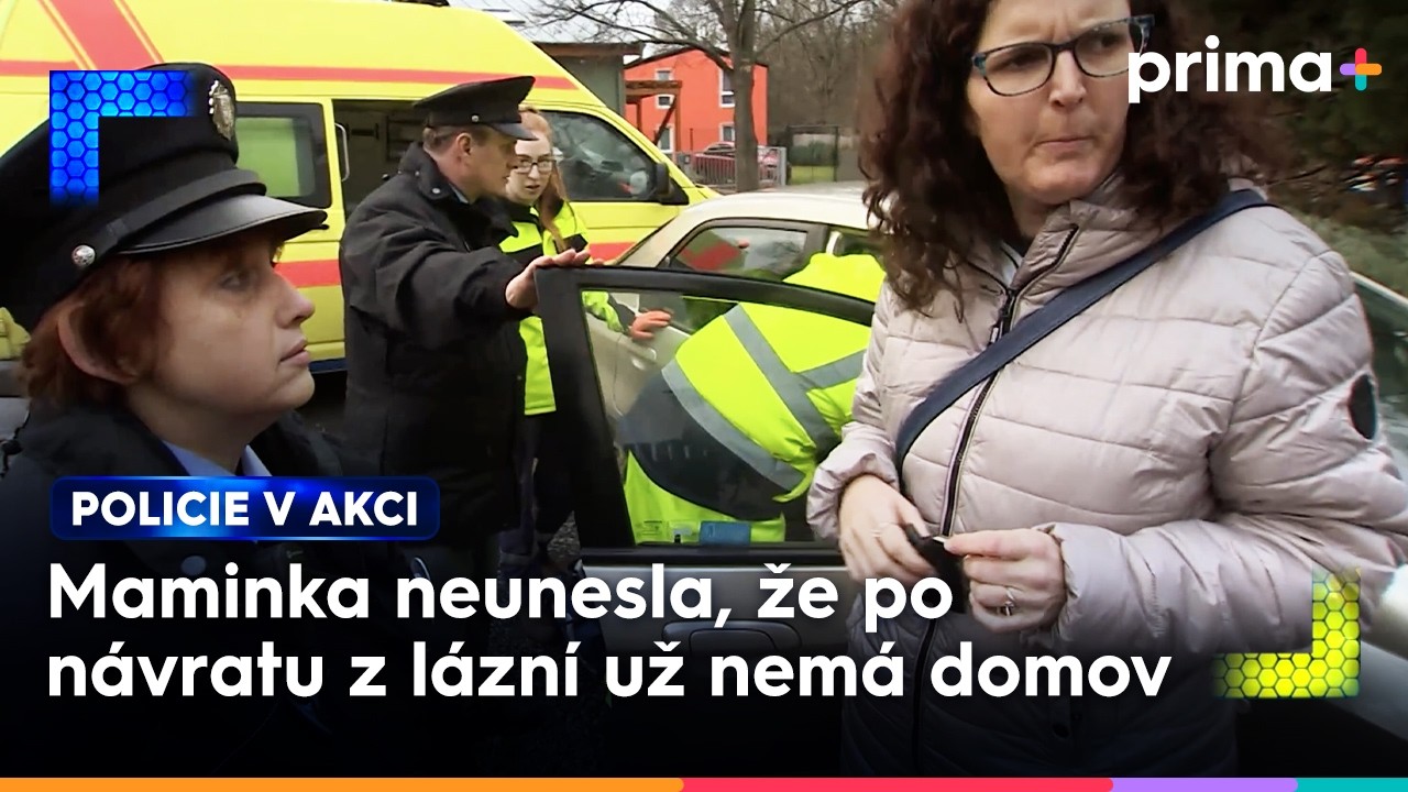 Zoufalá seniorka se nemůže dostat do svého bytu | Policie v akci