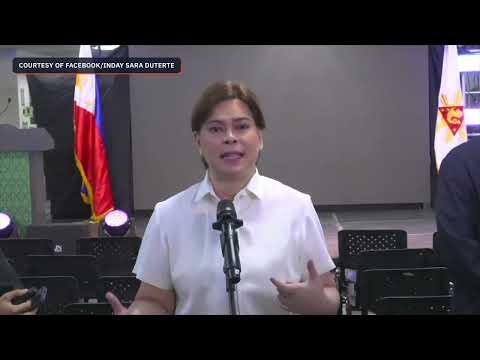 Sara Duterte on impeachment trial: Prosecution just making up evidence