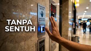 Download lagu Cara Naik Lift / Elevator Tanpa Sentuh di Mall - Indonesia [4K]