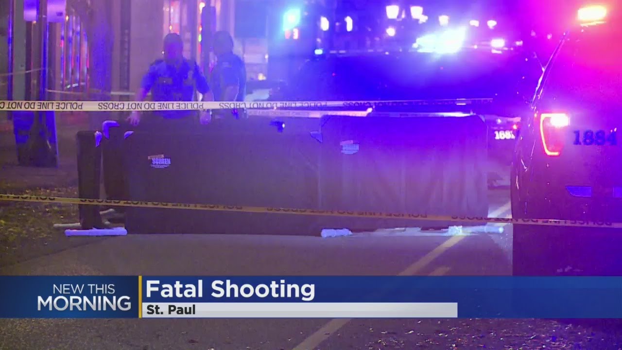 St. Paul Police Investigating Fatal Shooting Overnight - YouTube