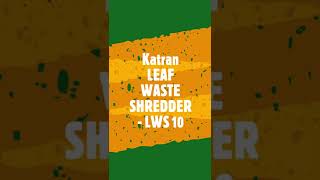 Katran Leaf Waste shredder High Speed- For domestic use