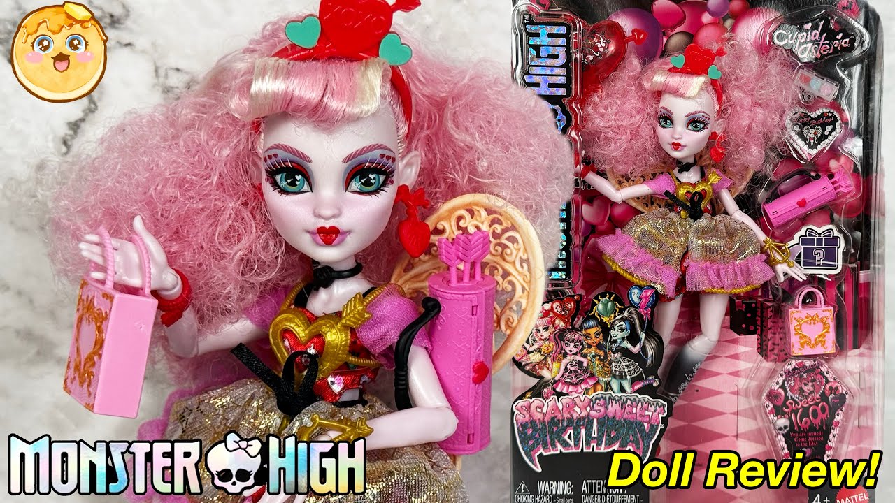 Monster High Scary Sweet Birthday Cupid Asteria JBG77 - buy doll