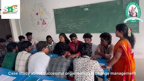 Dr.G.Suganya|AP|Dept of Business Administration(UG)|Case study video on change management