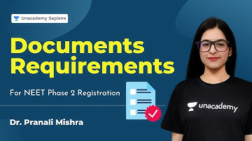 Documents Required for NEET Phase 2 Registration | NEET 2021 | Dr. Pranali Mishra
