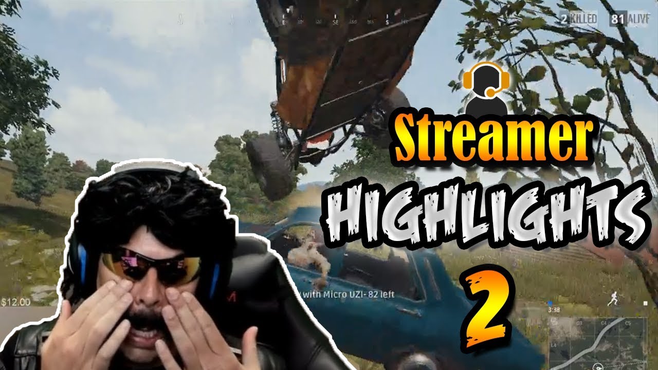 DrDisrespect Crying on Stream | Shroud Caught on VAC - PUBG Streamers Highlights Funny Moments Ep 2