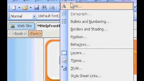 Microsoft Office FrontPage 2003 Create a page transition effect