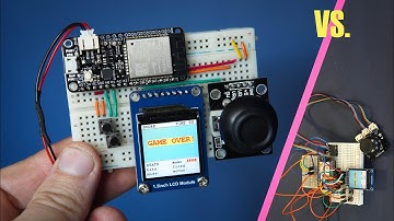 How to make neat and good-looking breadboard project + FREE esp32 Game
