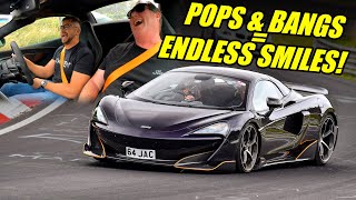 I Ran out of Fuel in the McLaren 600LT Spider on the Nürburgring!
