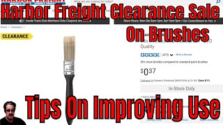 Harbor Freight Brush Clearance Sale