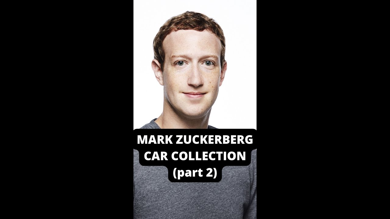 MARK ZUCKERBERG'S Car Collection pt.2 💰