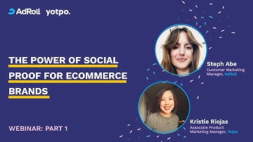 The Power Of Social Proof For Ecommerce Brands | Optimizing Reviews to Drive Conversions | Part 1
