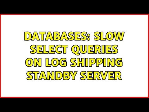 Databases: Slow select